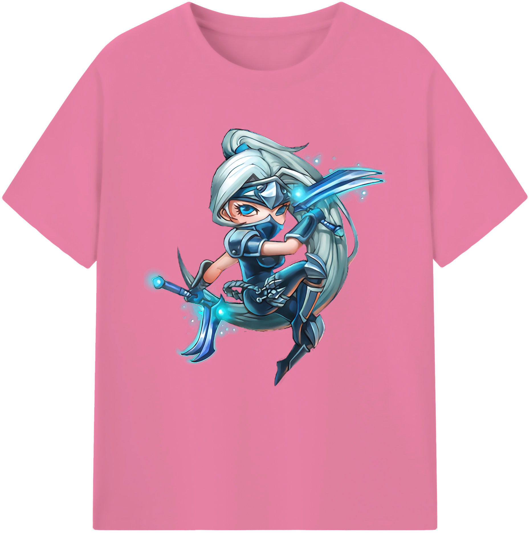 リーグ・オブ・レジェンド League of Legends LOL 綿100％半袖Tシャツ（フロントプリント）
